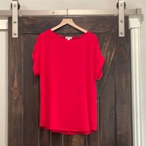 Red Blouse Size XL